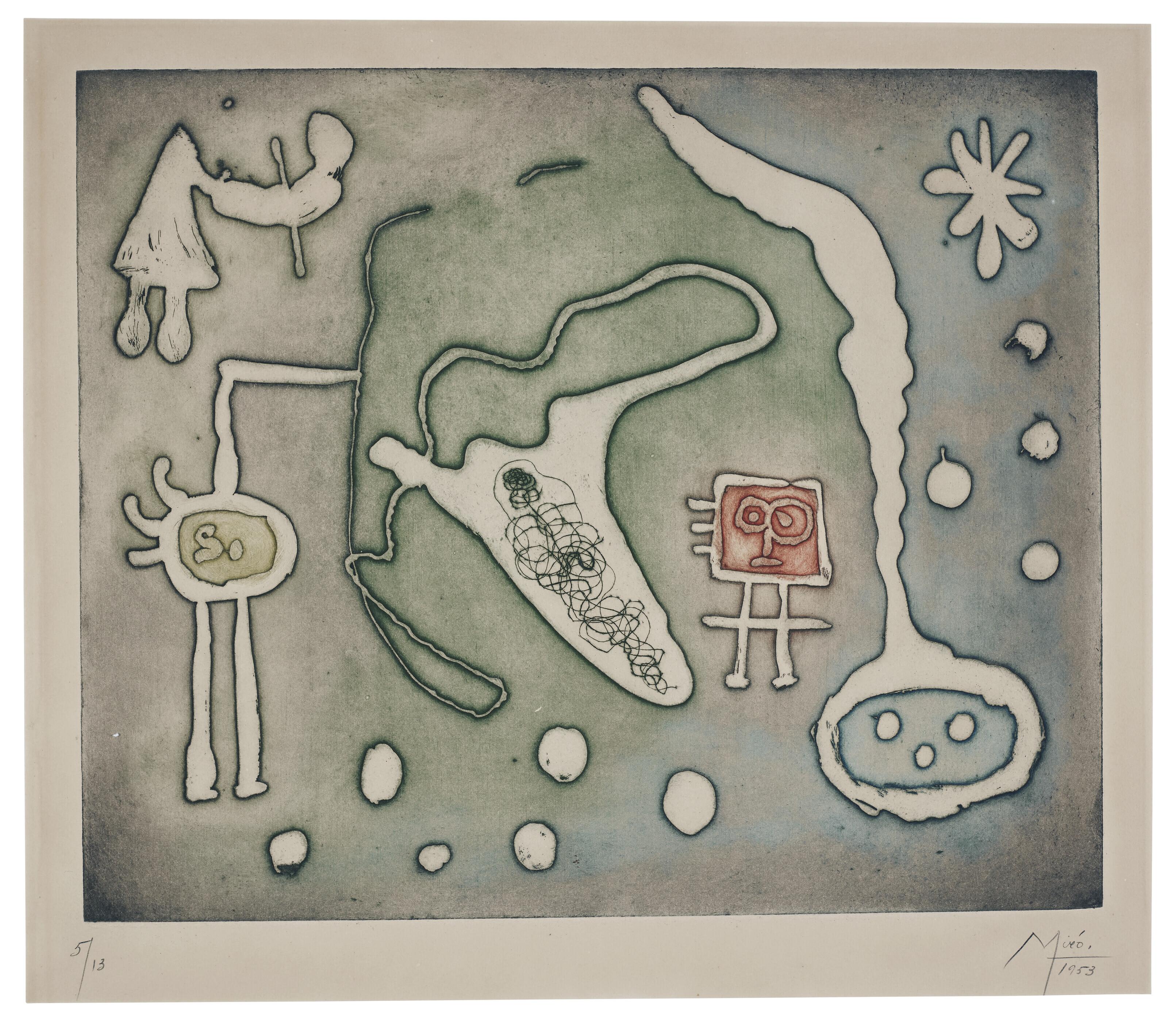 Plate Ii From Série Ii By Joan Miro Artsalon 5712