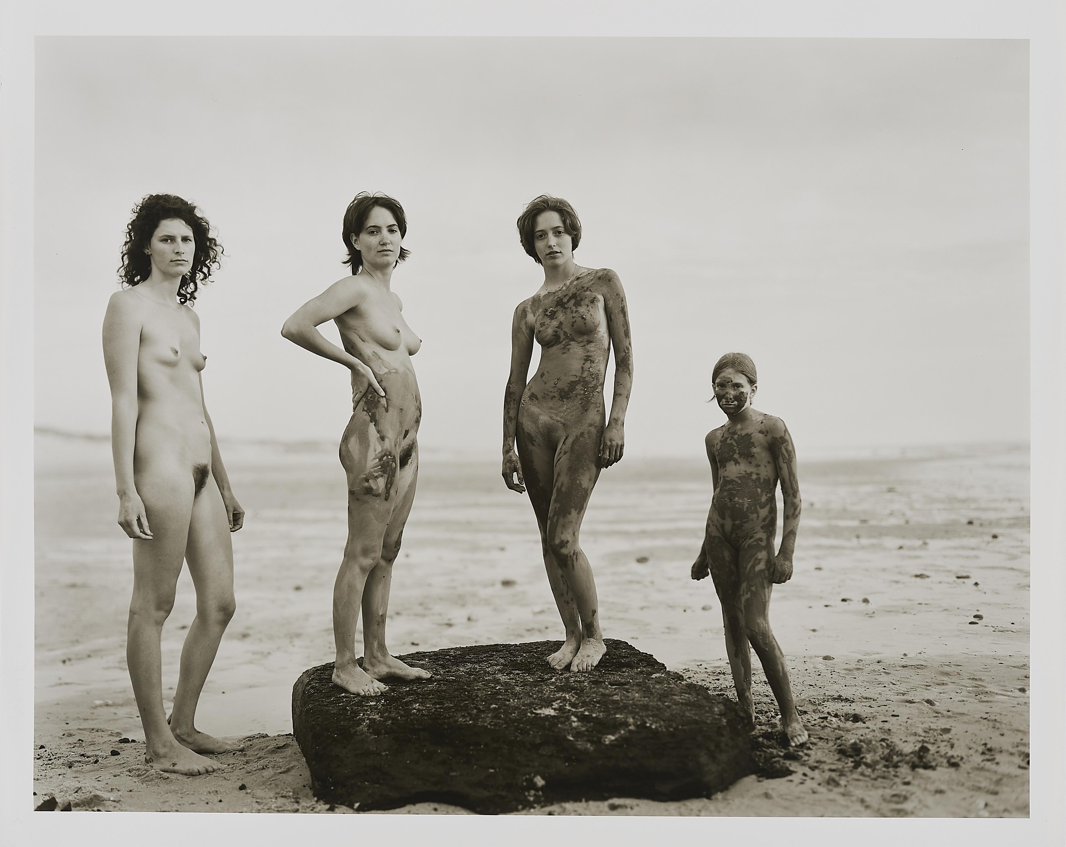 Allegra, Miranda, Vanessa and Allison; Montalivet, France, 2000. by Jock  Sturges | Art.Salon