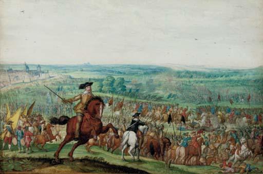 King Gustavus Adolfus of Sweden at the Battle of Lutzen by Johann ...