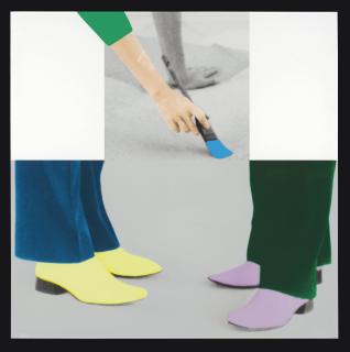 John Baldessari - Hands and/or Feet: (With Paintbrush)