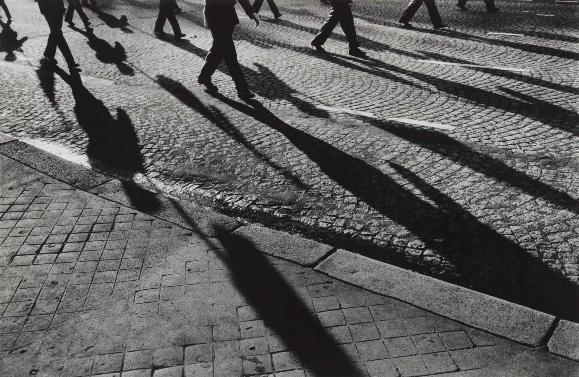 France, Shadows On Pavement (From Exiles) by Josef Koudelka | Art