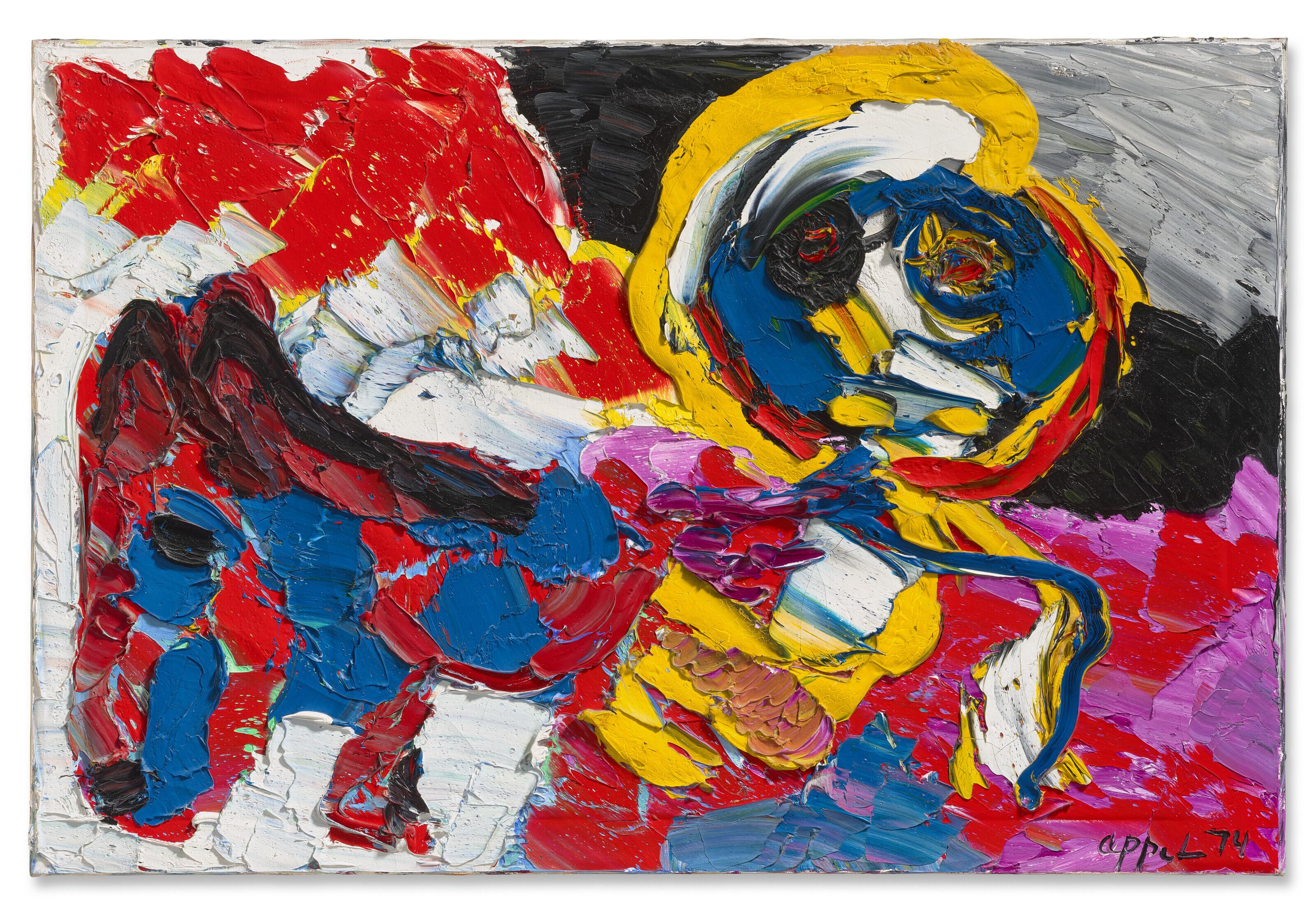 The Boy and the Horse by Karel Appel | Art.Salon