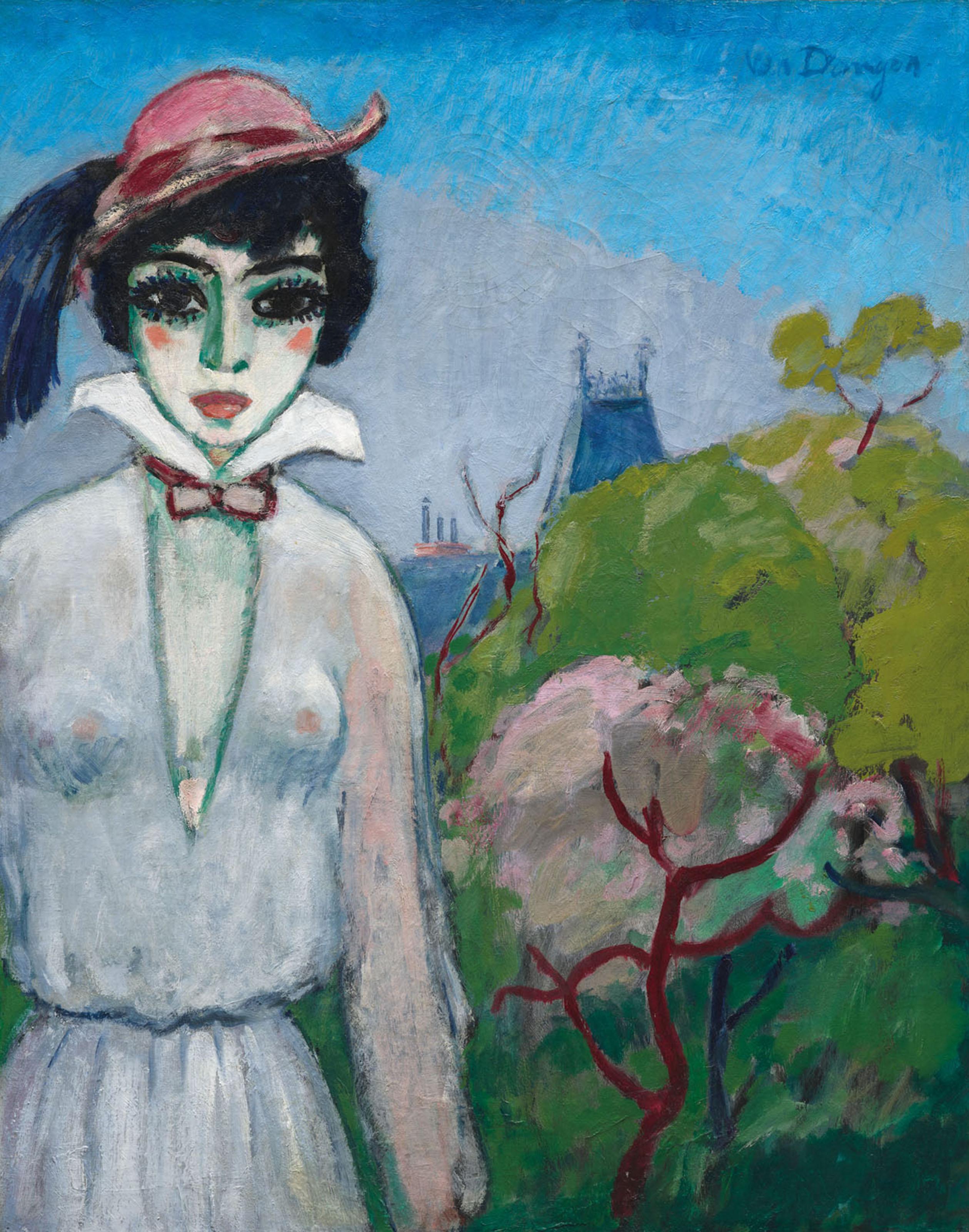 Avenue du Bois de Boulogne by Kees Van Dongen | Art.Salon