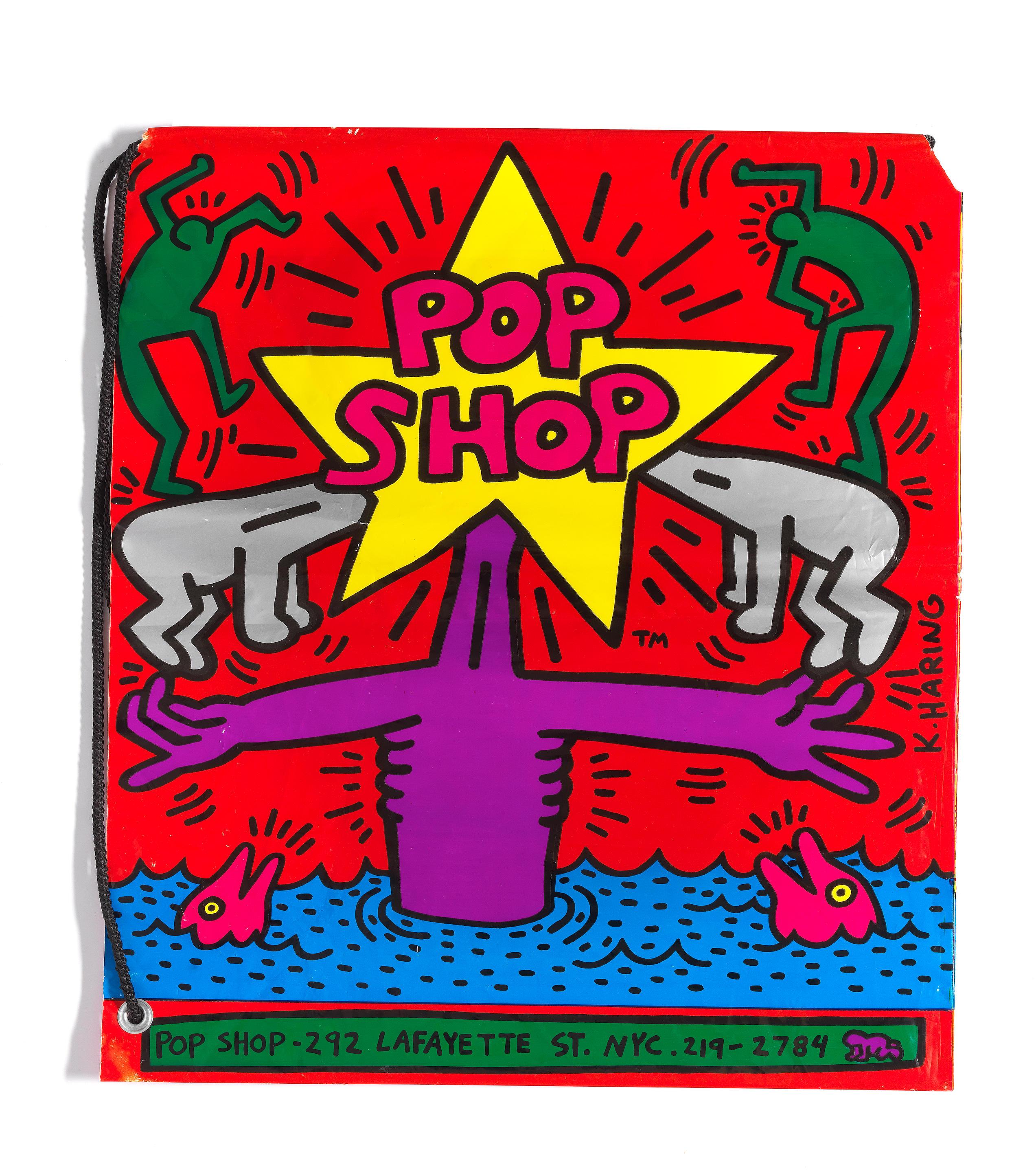 Pop Shop Bag, circa 1986 by Keith Haring | Art.Salon