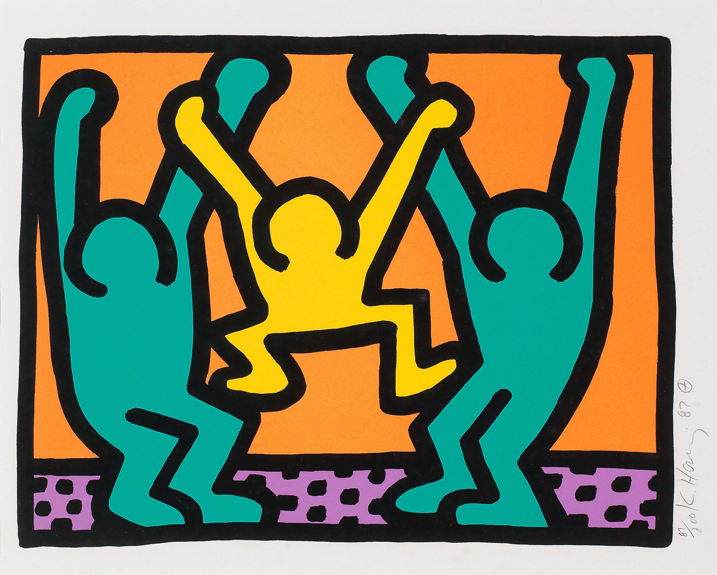 Pop Shop I One Plate By Keith Haring Artsalon