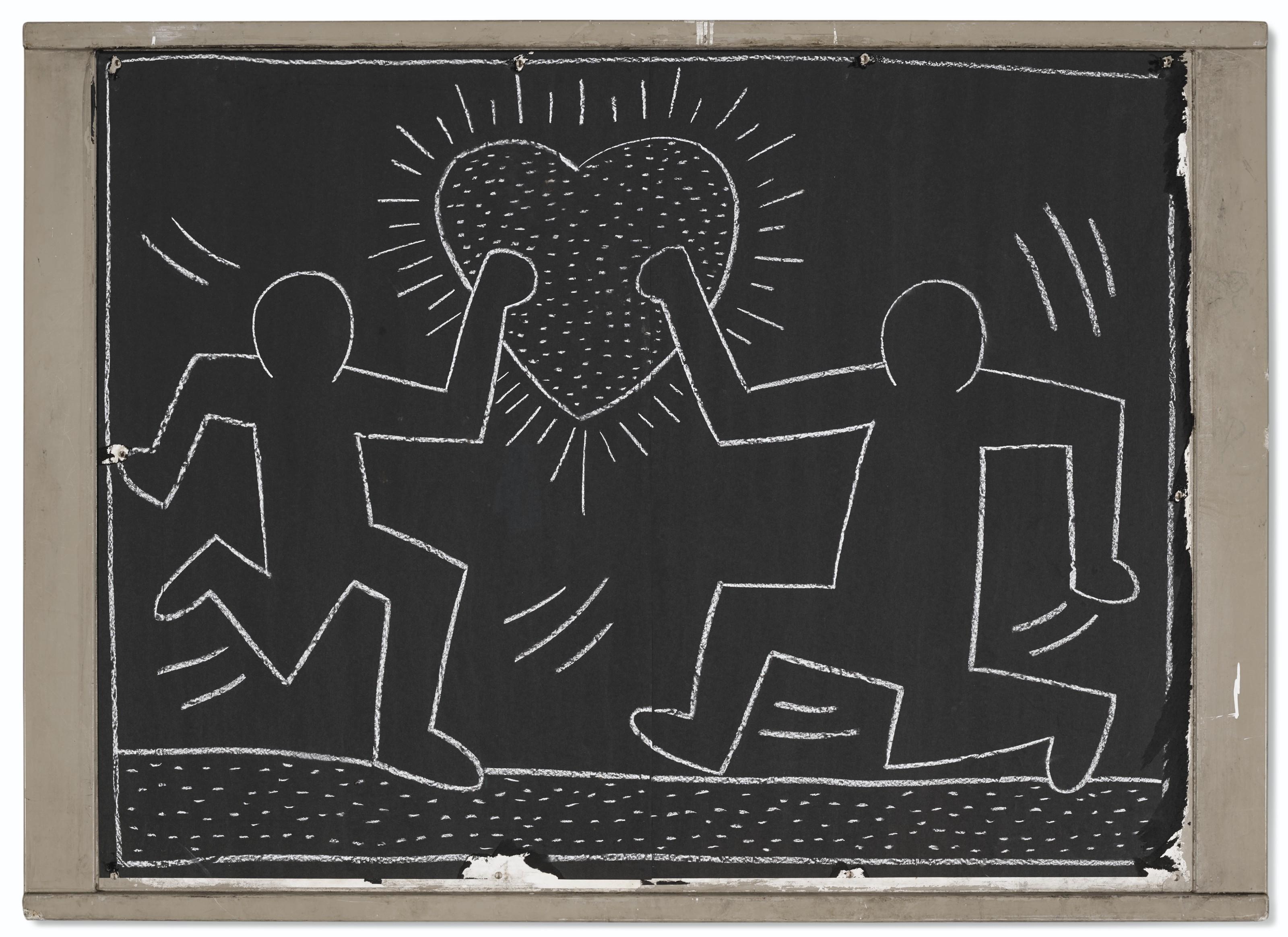 Untitled (Subway Drawing) by Keith Haring Art.Salon