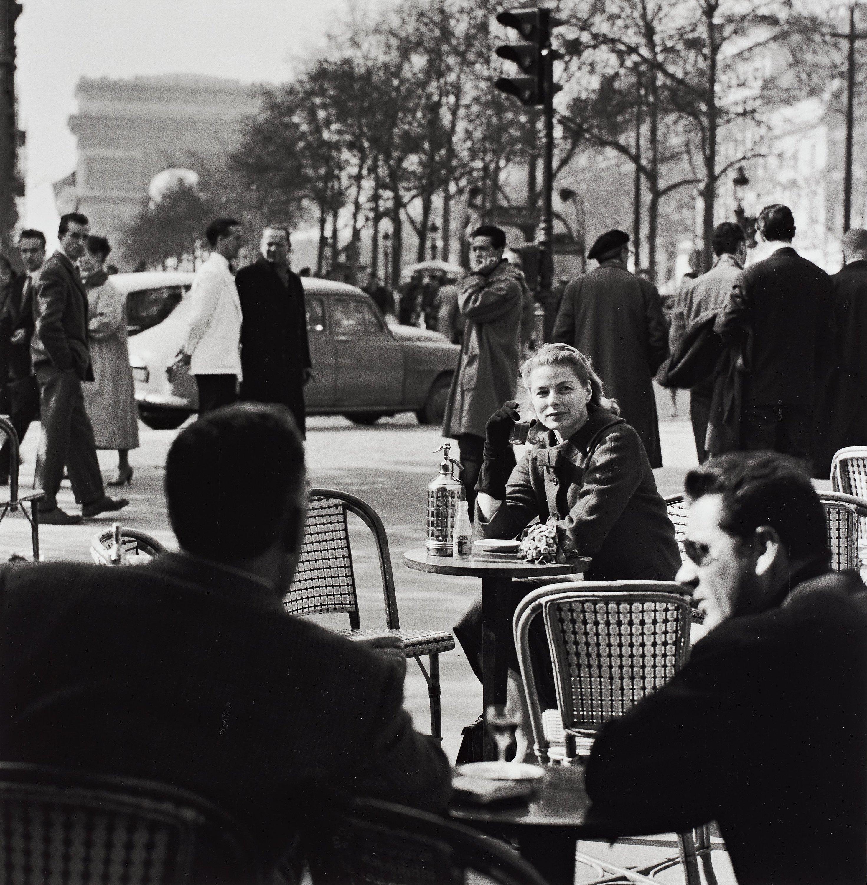 Ingrid Bergman, Paris, 1957