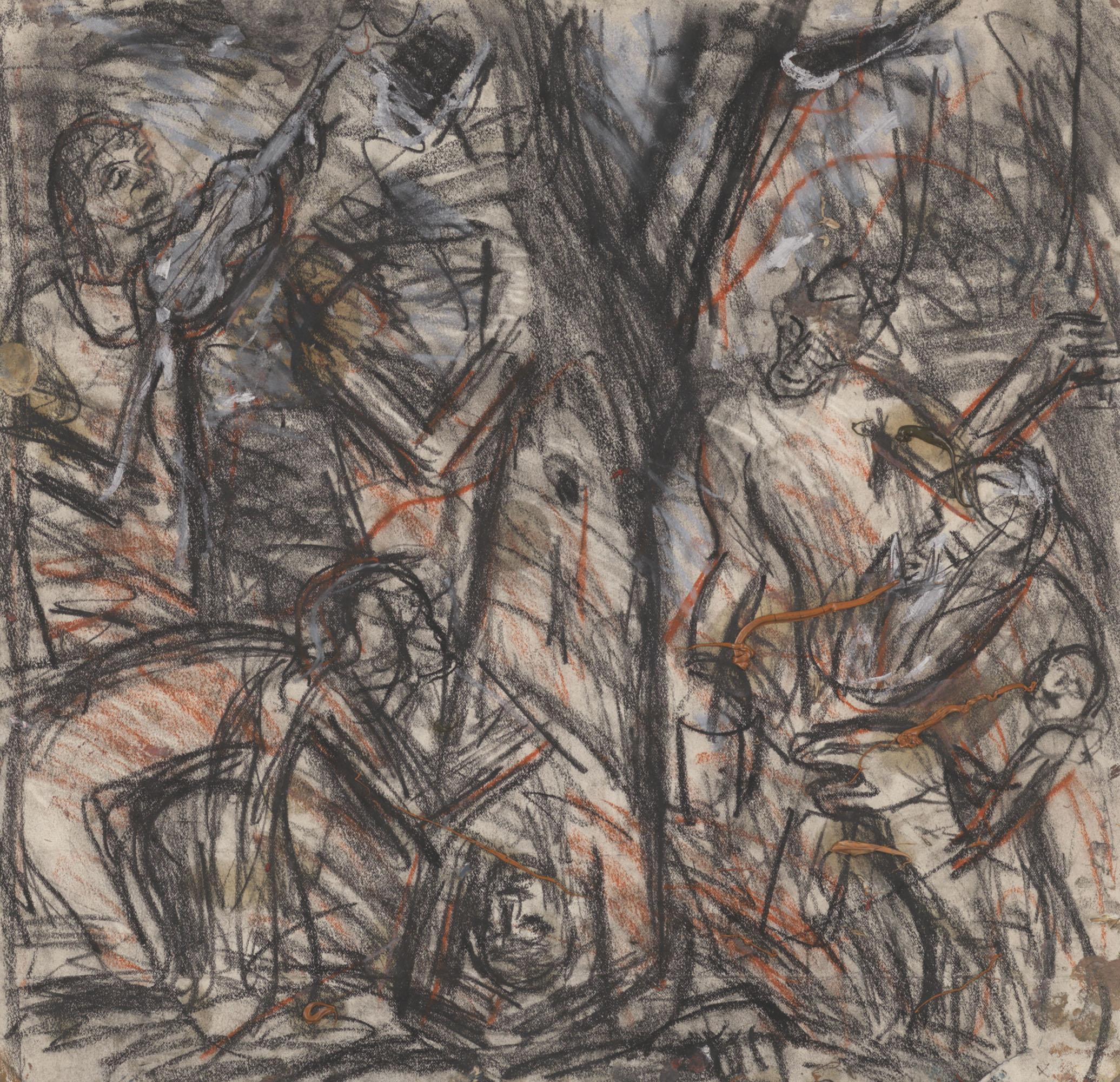 From Titian: The Flaying of Marsyas by Leon Kossoff | Art.Salon