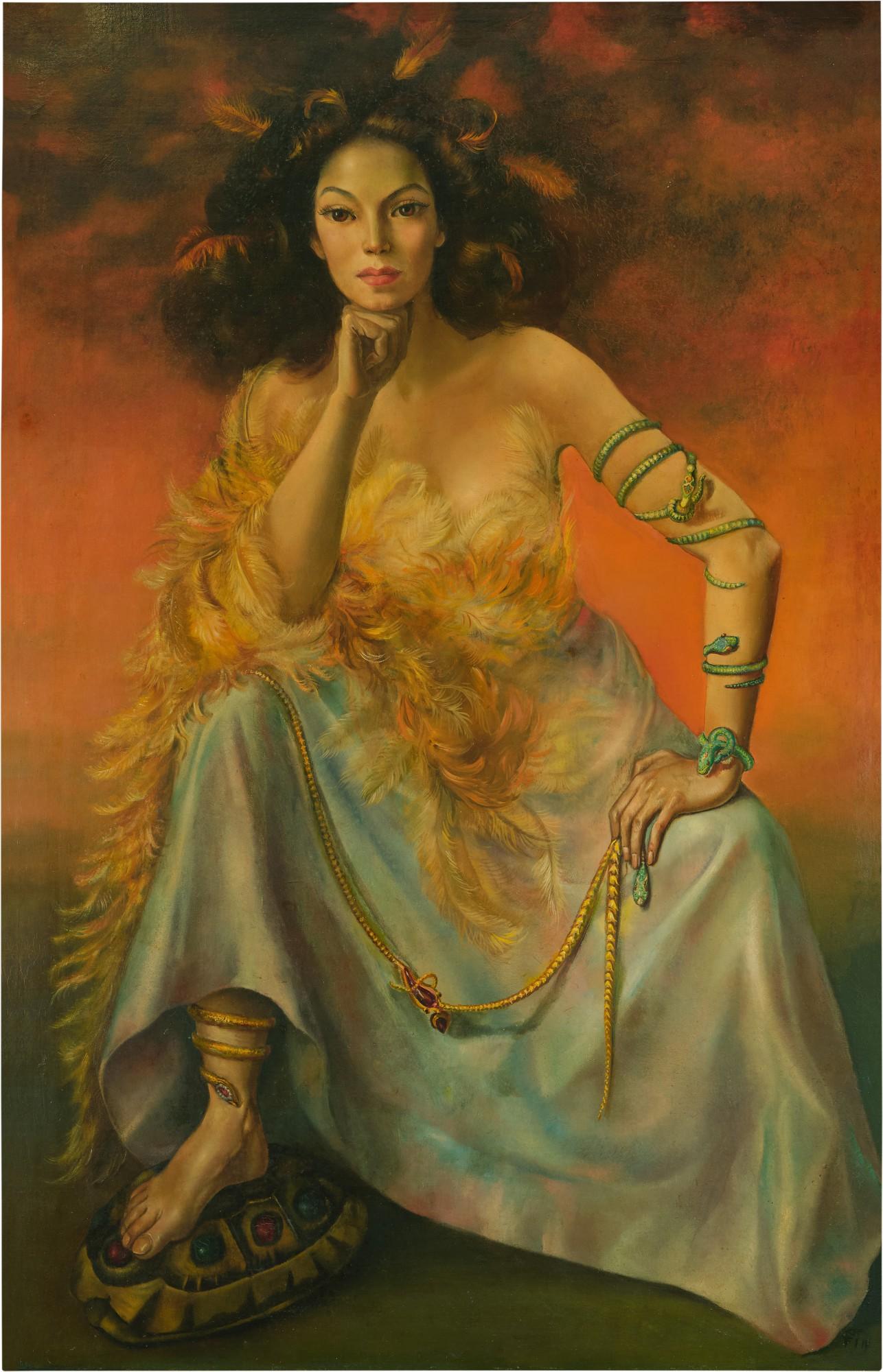 Portrait de Mar a F lix I or Reina del fuego by Leonor Fini Art