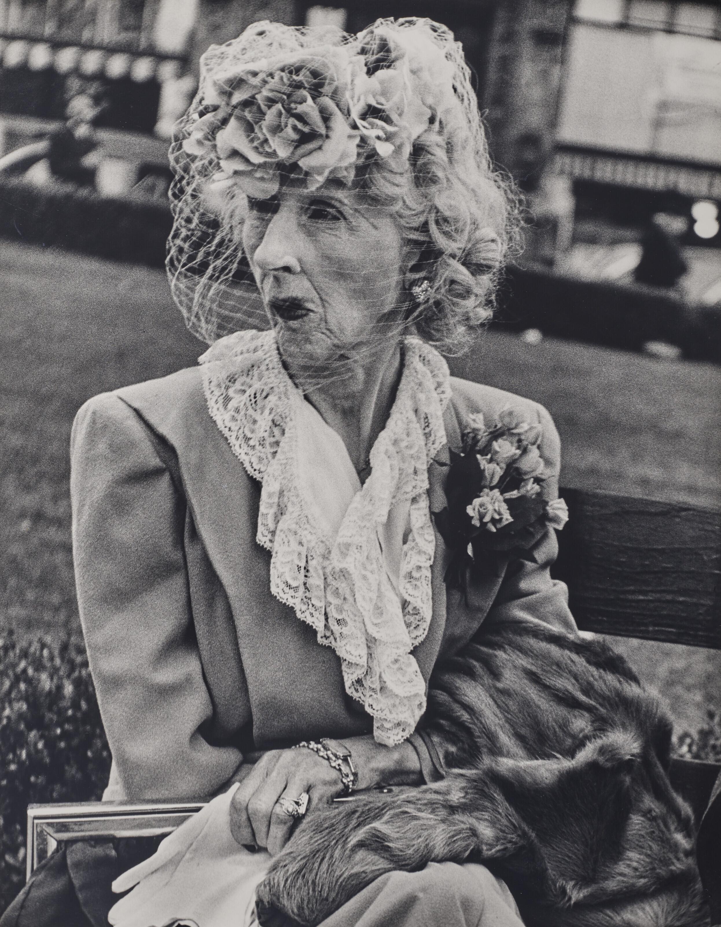 Woman with a Veil, San Francisco, 1949 by Lisette Model | Art.Salon