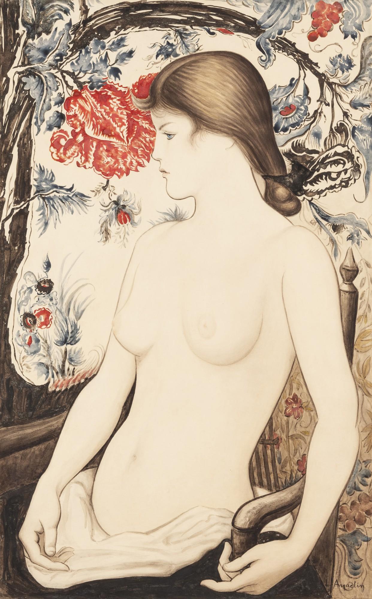 Torse de Jeune fille, Juliette Vary by Louis Anquetin | Art.Salon