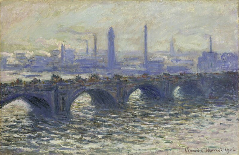 Claude Monet (1840–1926) Die Waterloo-Brücke, 1902 Öl auf Leinwand, 65 x 100 cm