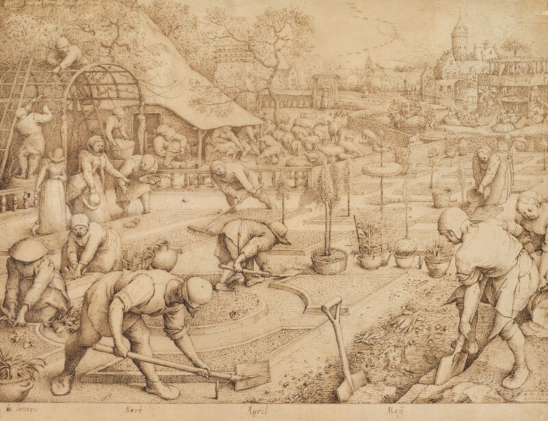 Pieter Bruegel der Ältere, Der Frühling, 1565