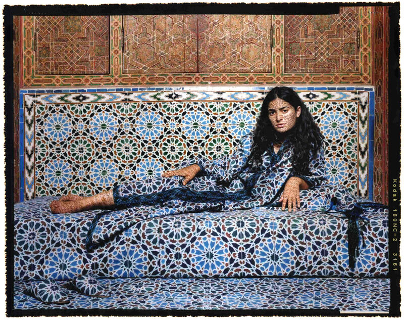 Lalla Essaydi, Harem #2, 2009, Jenkins Johnson Gallery, San Francisco,