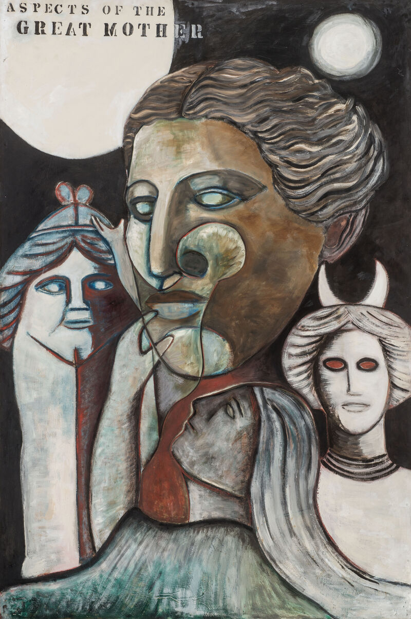 Monica Sjöö, Aspects of the Great Mother, 1971 © Museum Anna Nordlander, Skellefteå (deposition från The Estate of Monica Sjöö).