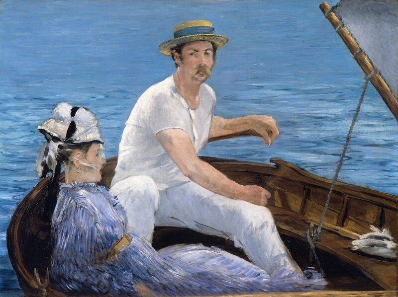 Edouard Manet, French, Paris 1832–1883 Paris, Boating, 1874