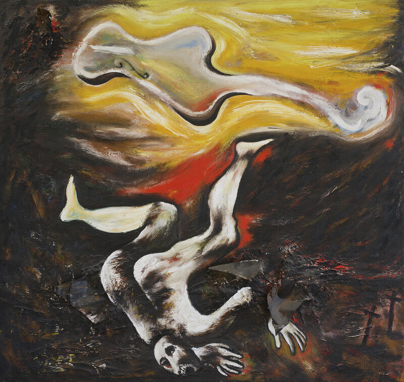 Enzo Cucchi, Drunken Music, 1982