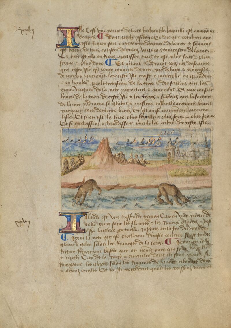 Ms. 124 (2022.15), fol. 13v, Iceland, about 1460–1465