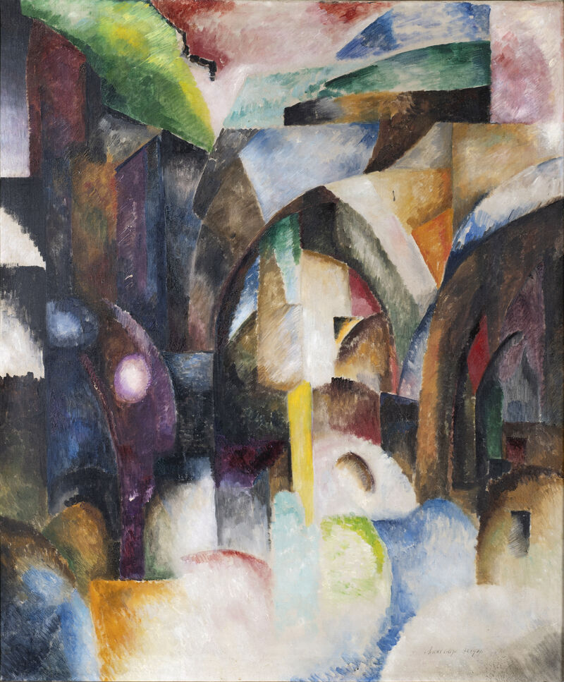 Alexandra Exter, Composition (Genova), 1912