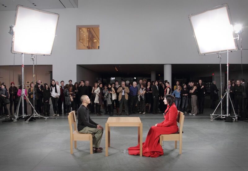 Marina Abramović, The Artist is Present, 2010 Performance, 3 Monate