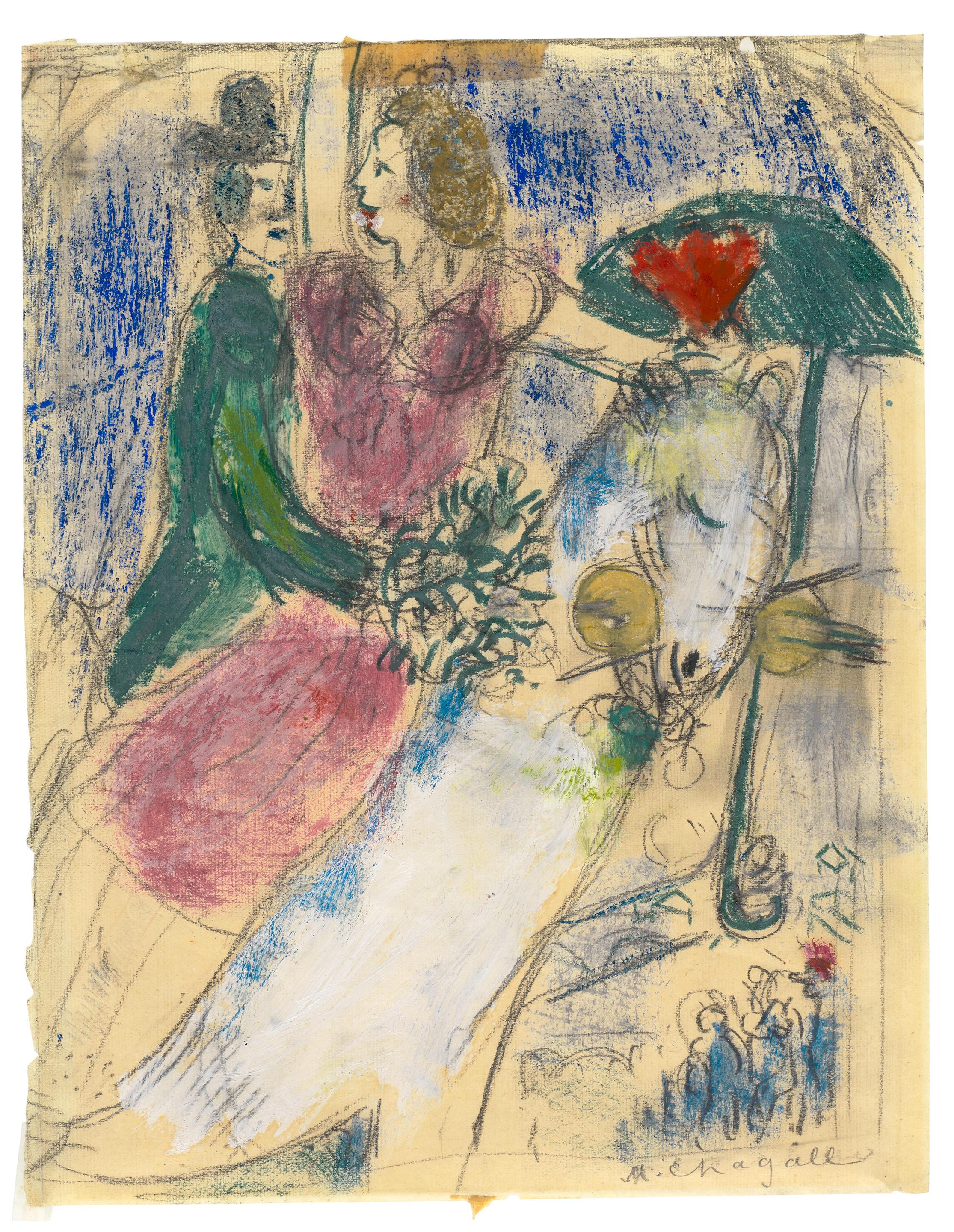 Les Amoureux By Marc Chagall Art Salon