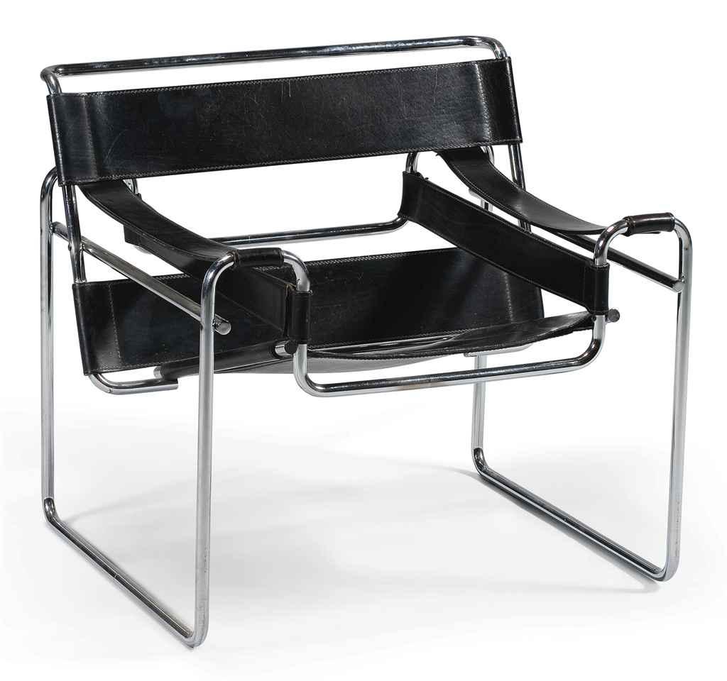 Fauteuil 'Wassily', Le Modele Cree En 1927, Edite Par Knoll ...