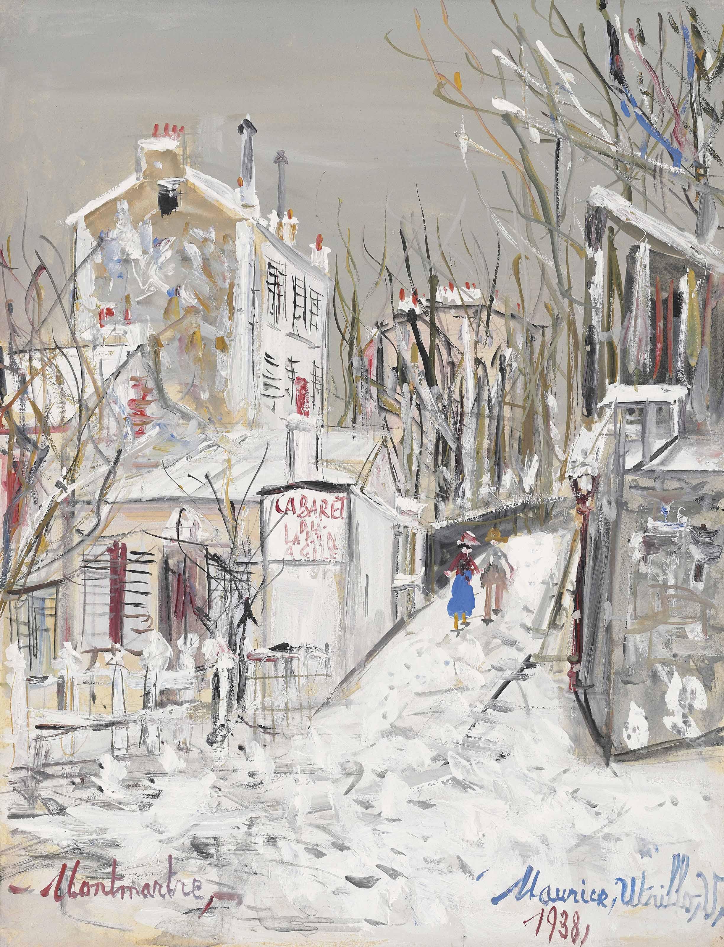 Le Lapin Agile by Maurice Utrillo Art.Salon