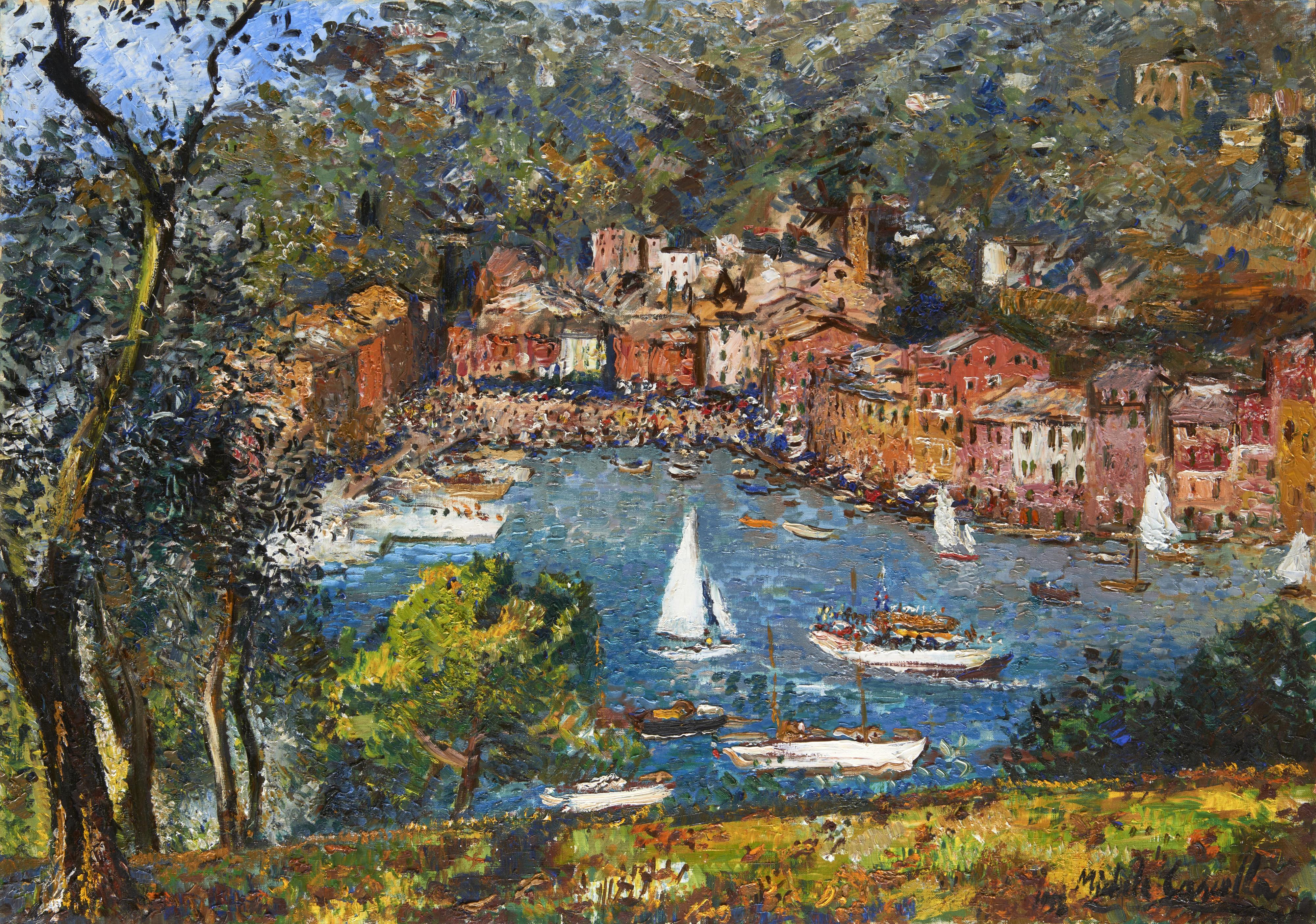 Portofino by Michele Cascella Art.Salon