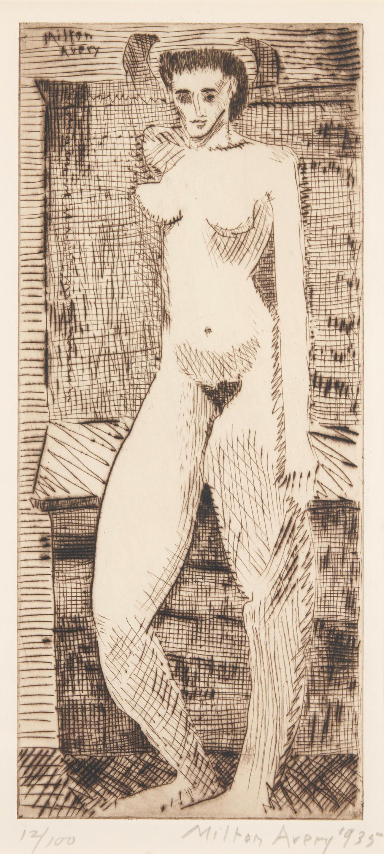 Young Girl Nude by Milton Avery | Art.Salon