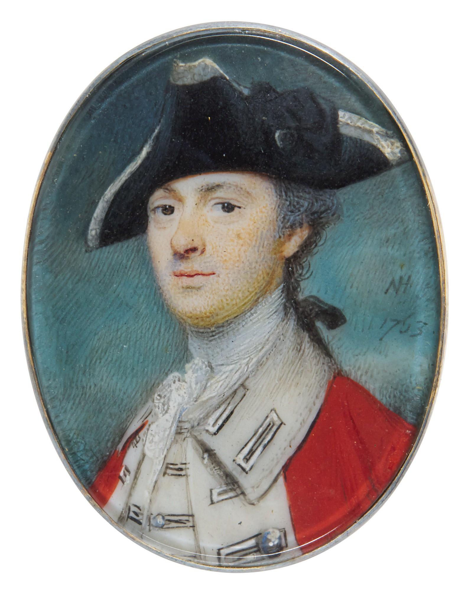 Portrait Of Colonel John Hale (1728-1806), Of The 17Th Light Dragoons ...