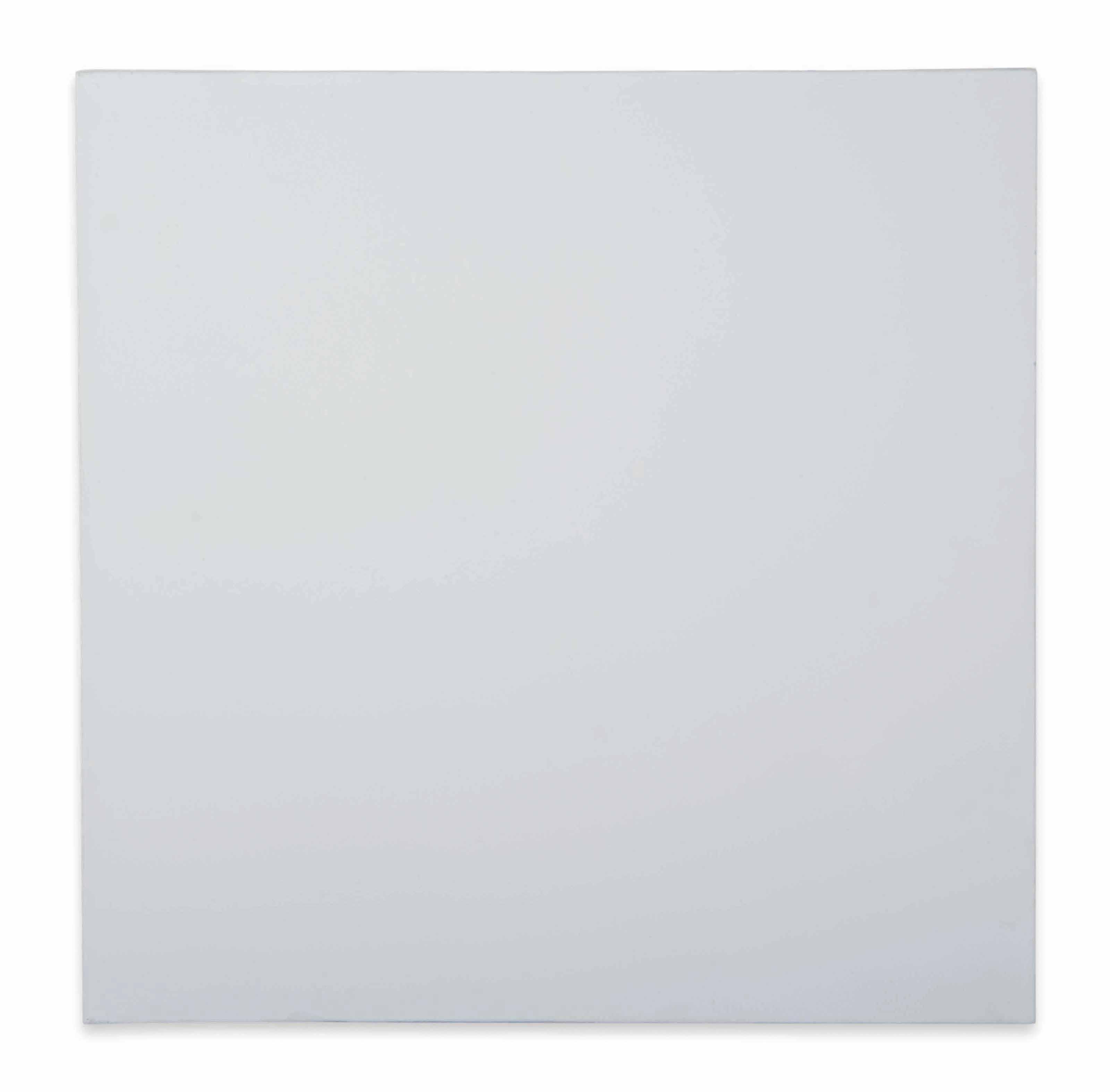 Monochrome blanc (Monochrome White) by Olivier Mosset | Art.Salon