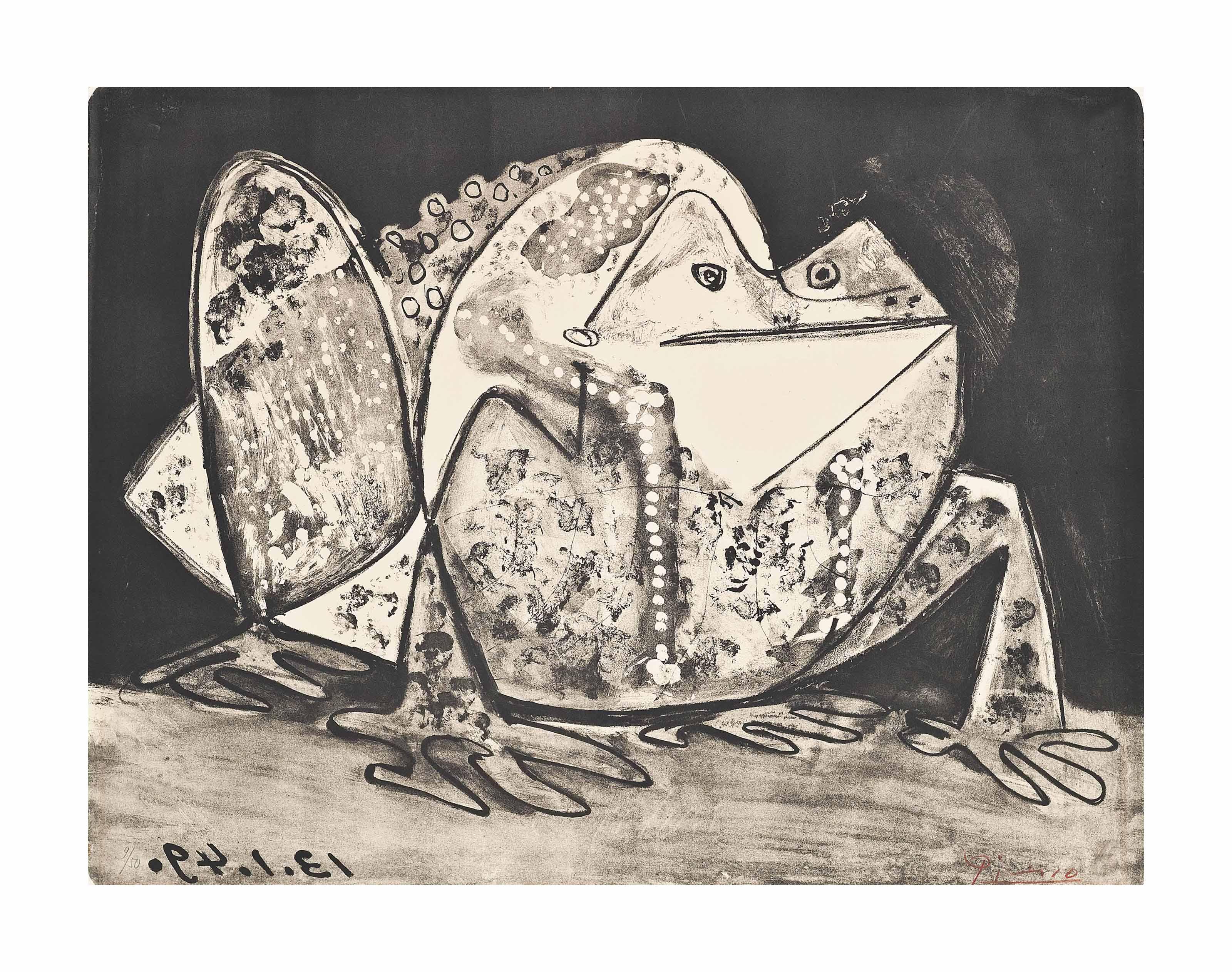 Le Crapaud by Pablo Picasso | Art.Salon