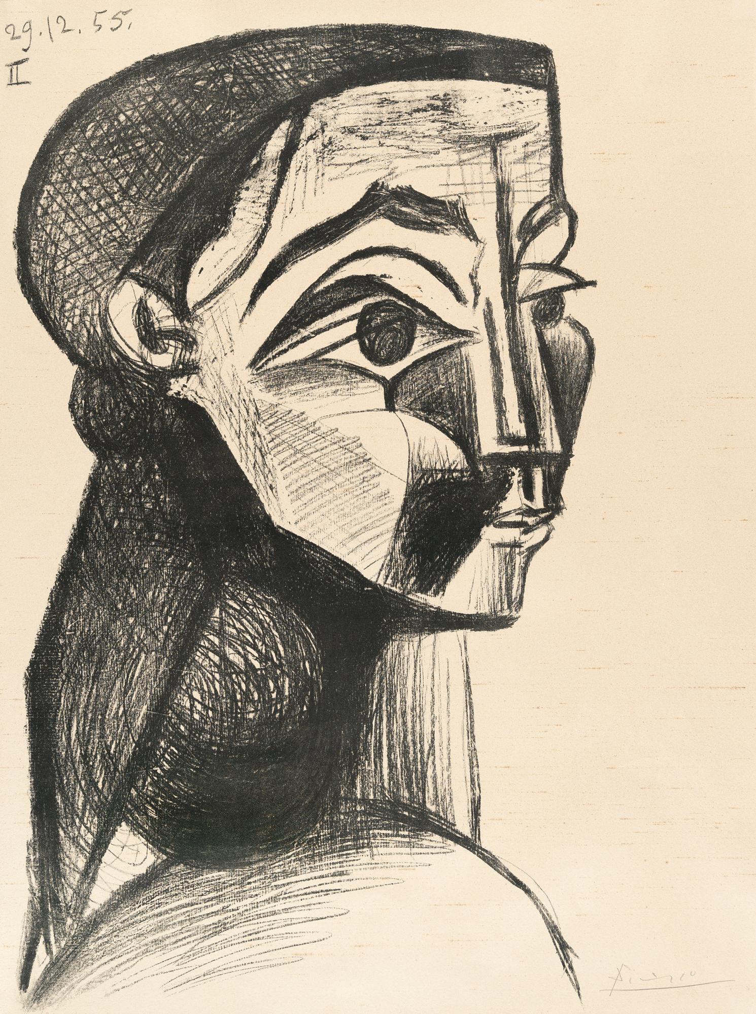 Portrait de femme II by Pablo Picasso | Art.Salon