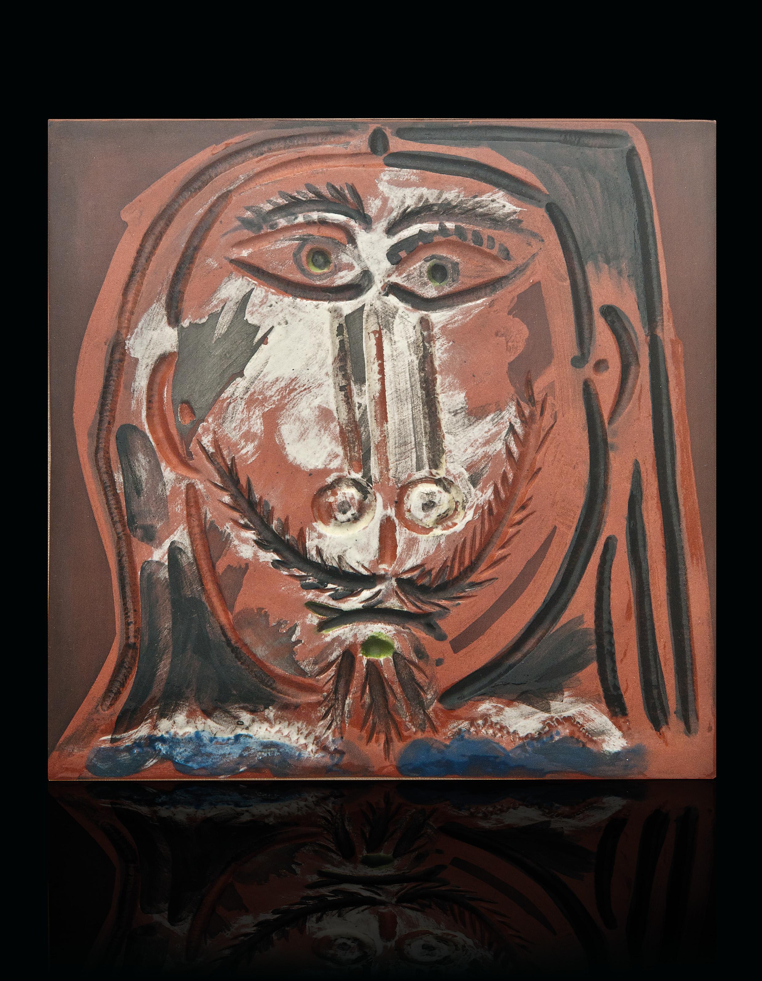 Tête d'homme aux cheveux longs (A.R. 597) by Pablo Picasso