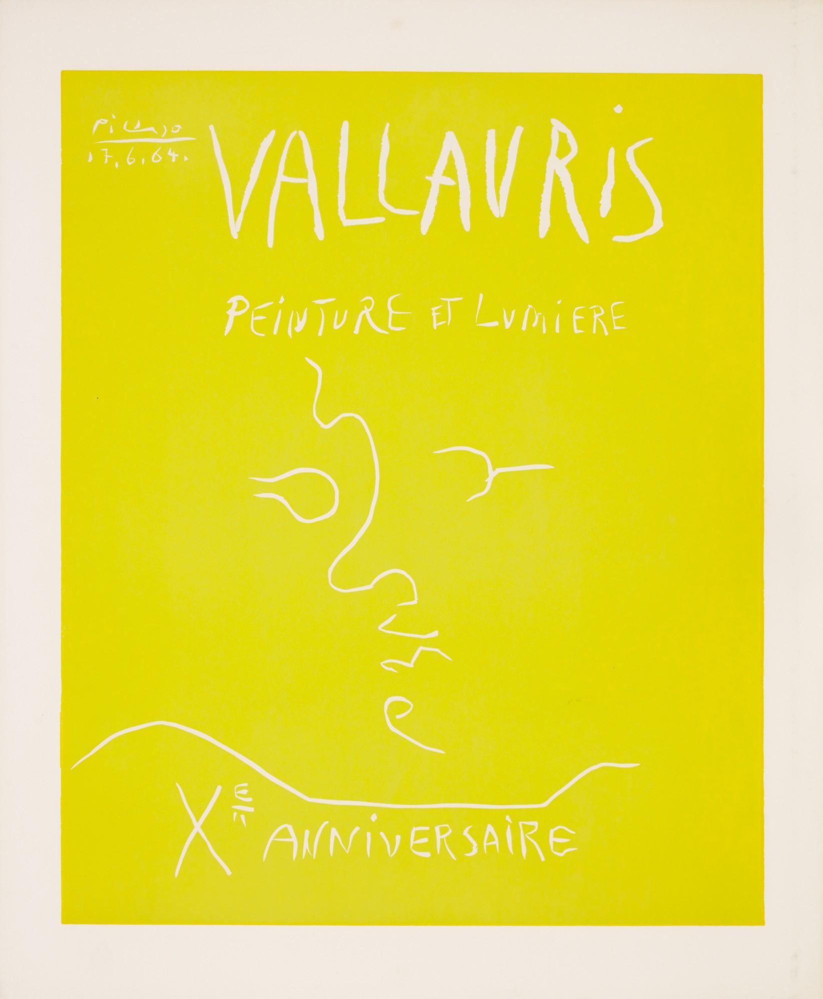 Vallauris. Peinture Et Lumière. Xe Anniversaire (B. 1850; Ba. 1353) By ...