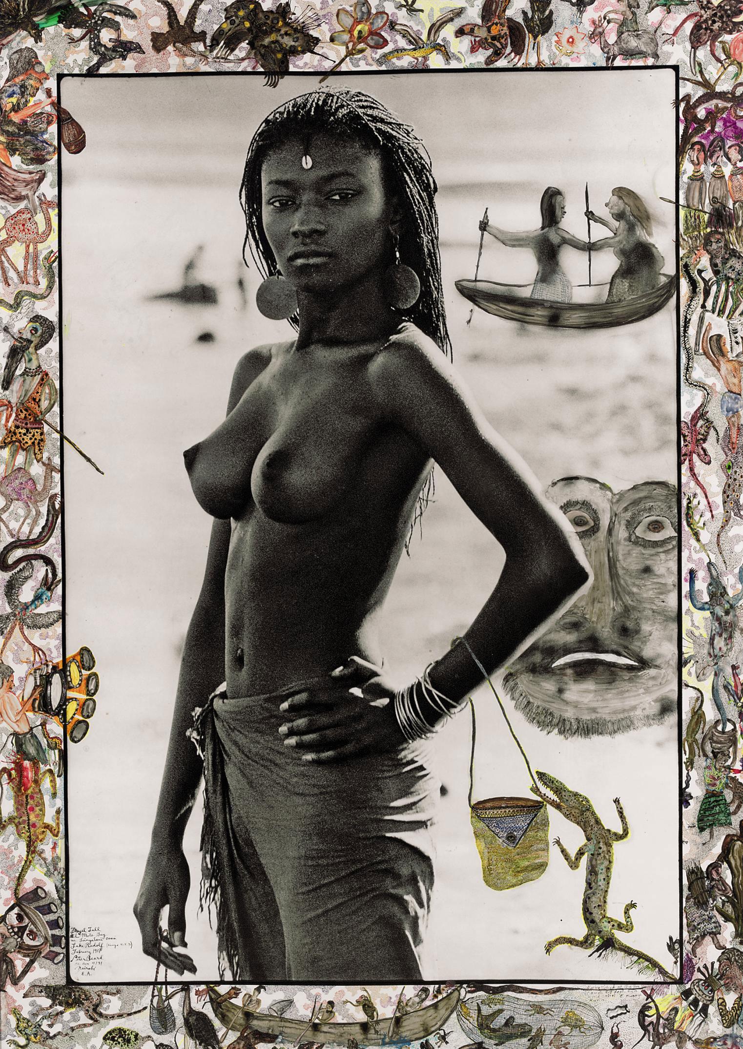 Fayel Tall 1984 by Peter Beard | Art.Salon