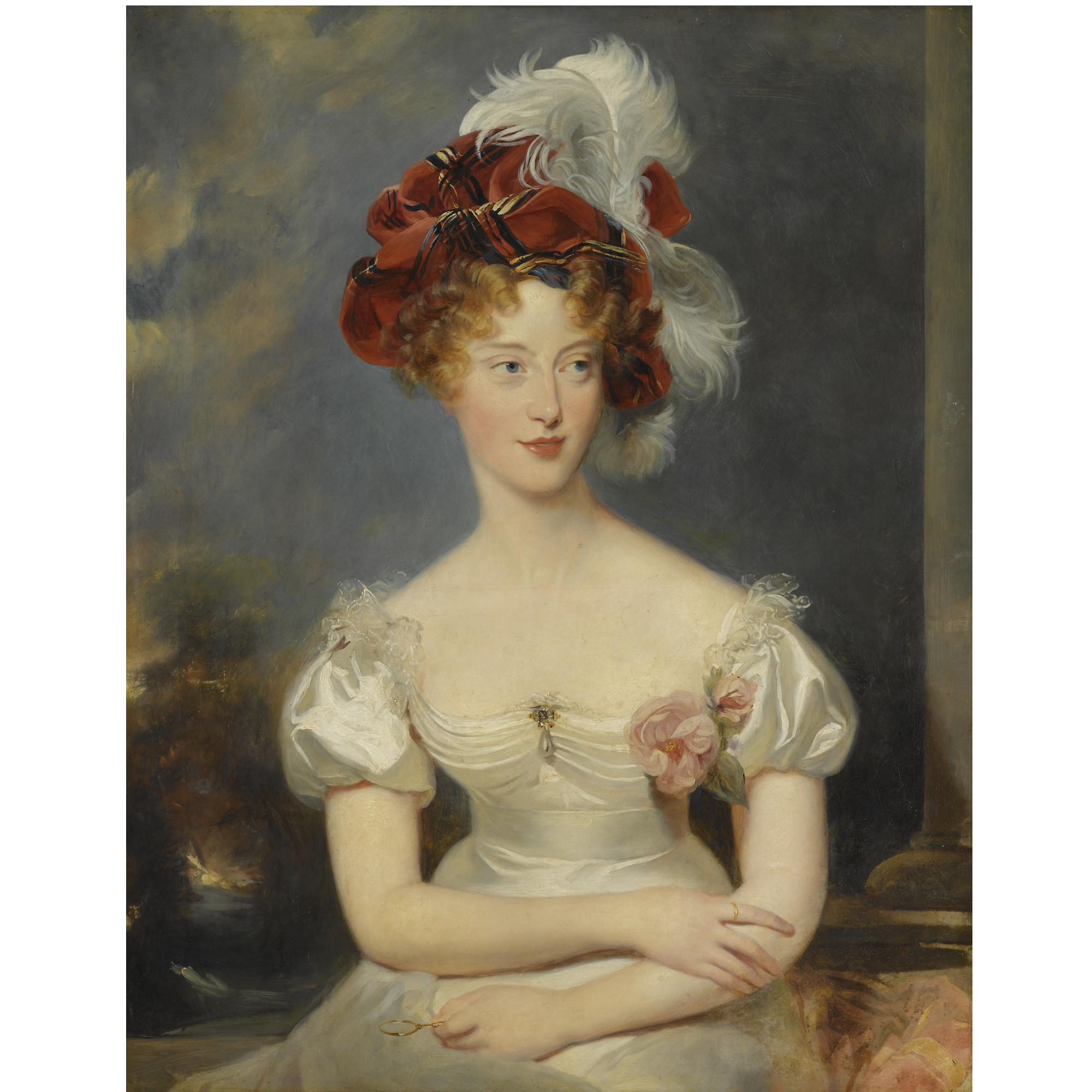 Portrait De Marie-Caroline De Bourbon-Sicile, Duchesse De Berry(1798 ...