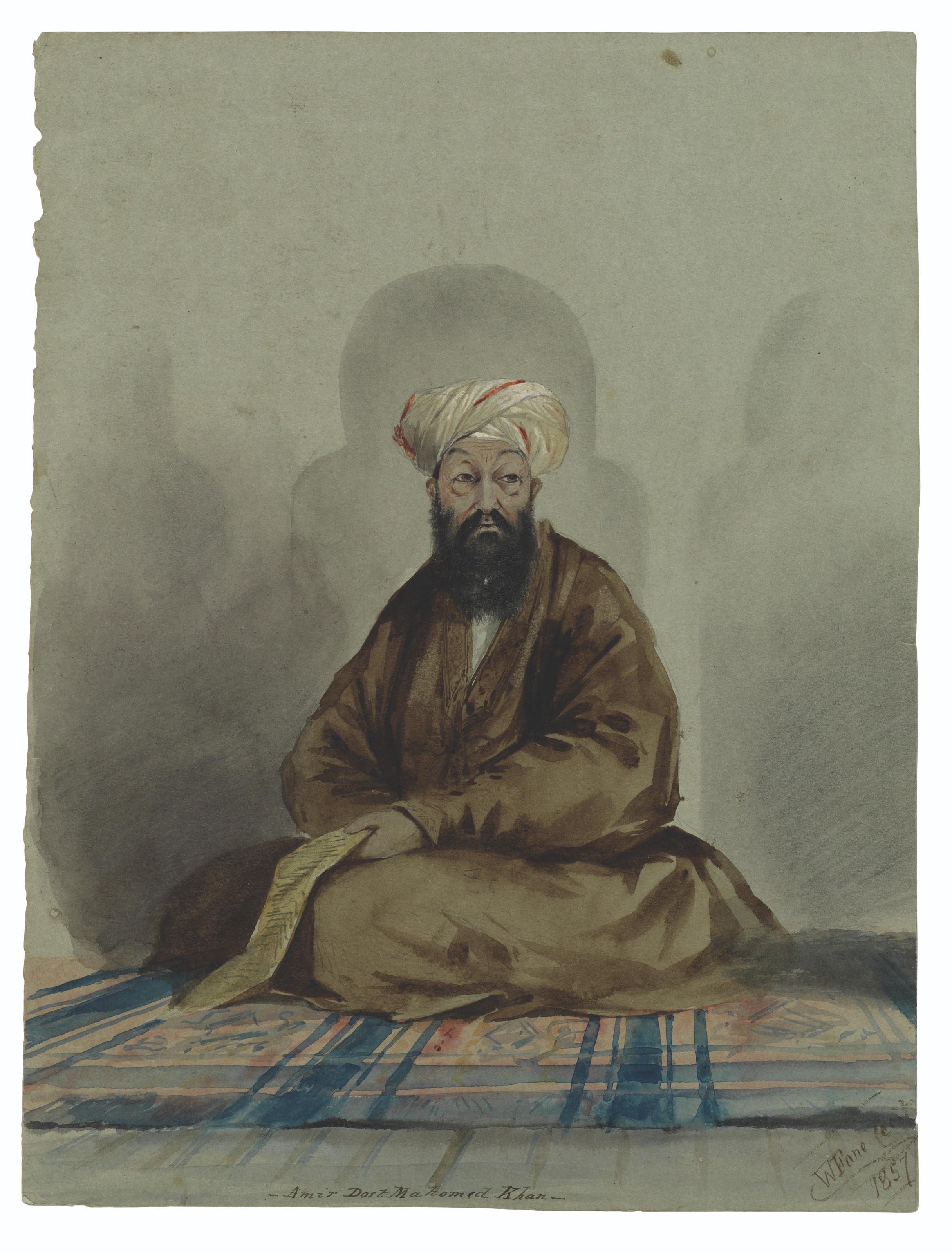 Portrait Of Dust Muhammad Khan | Art.Salon