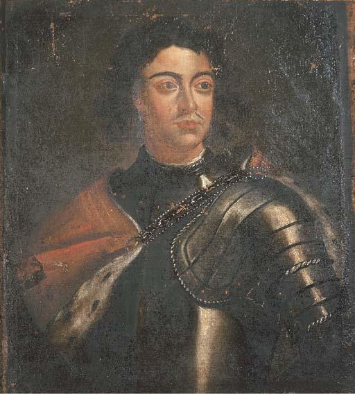 Portrait Of Gentleman Traditionally Identified As Peter The Great