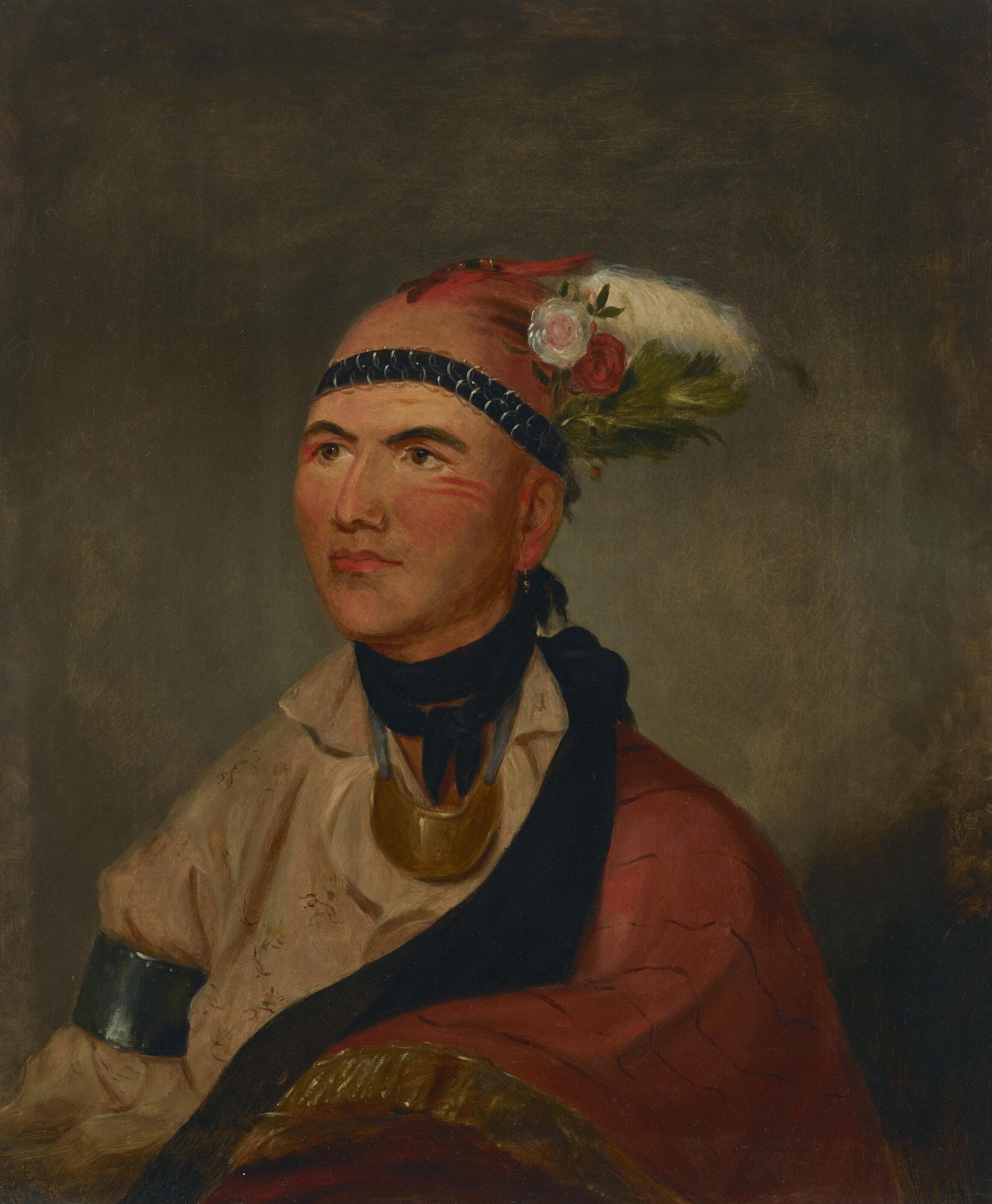 Portrait Of Thayendanegea (Joseph Brant) | Art.Salon