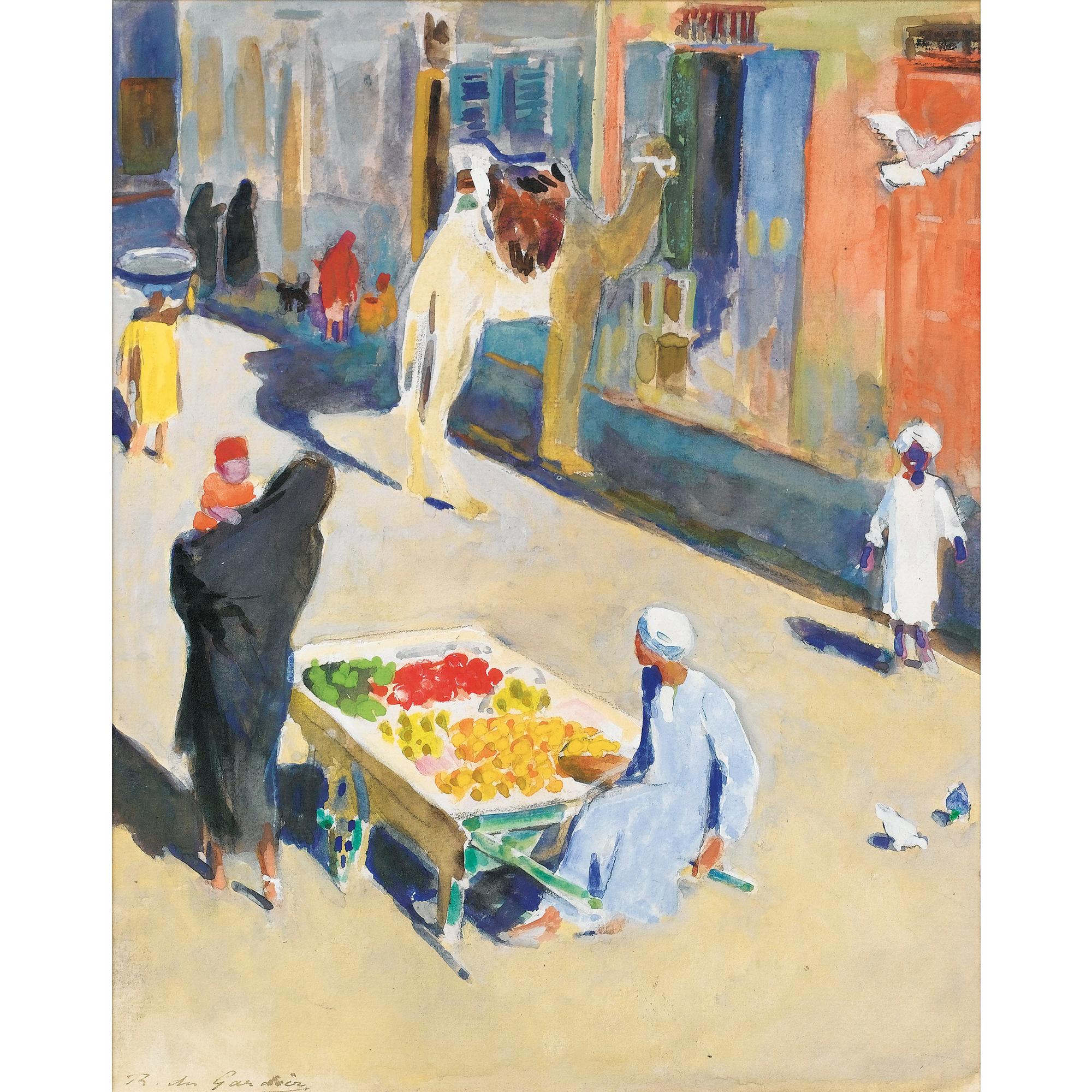 Le Marchand De Fruits by Raoul Du Gardier | Art.Salon