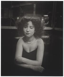 Robert Doisneau - Mademoiselle Anita, La Boule Rouge, Paris, 1951