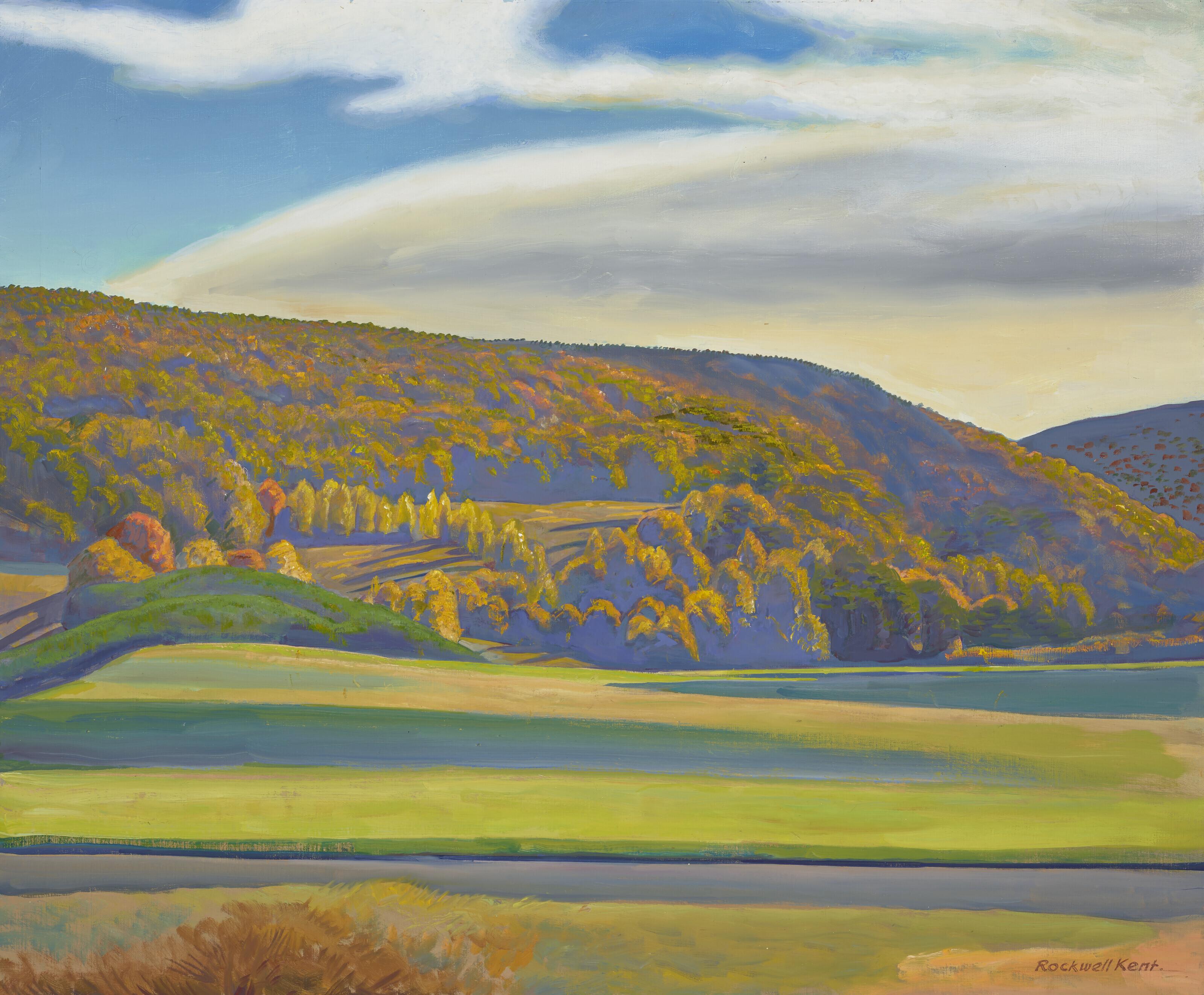 Asgaard October By Rockwell Kent Art Salon   Rockwell Kent Asgaard October AID1109428 