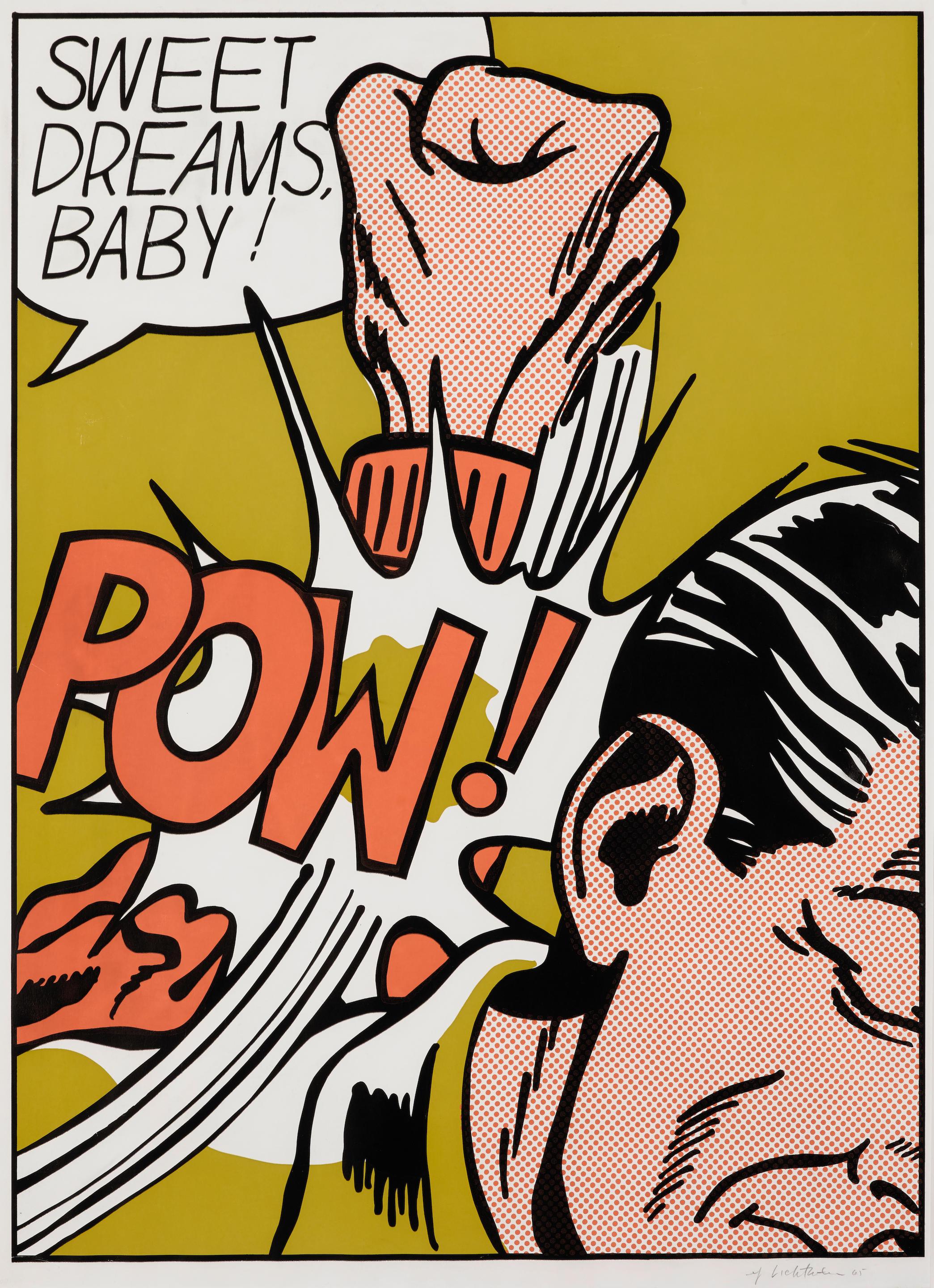 Sweet Dreams Baby!, from 11 Pop Artists, Volume III by Roy Lichtenstein ...