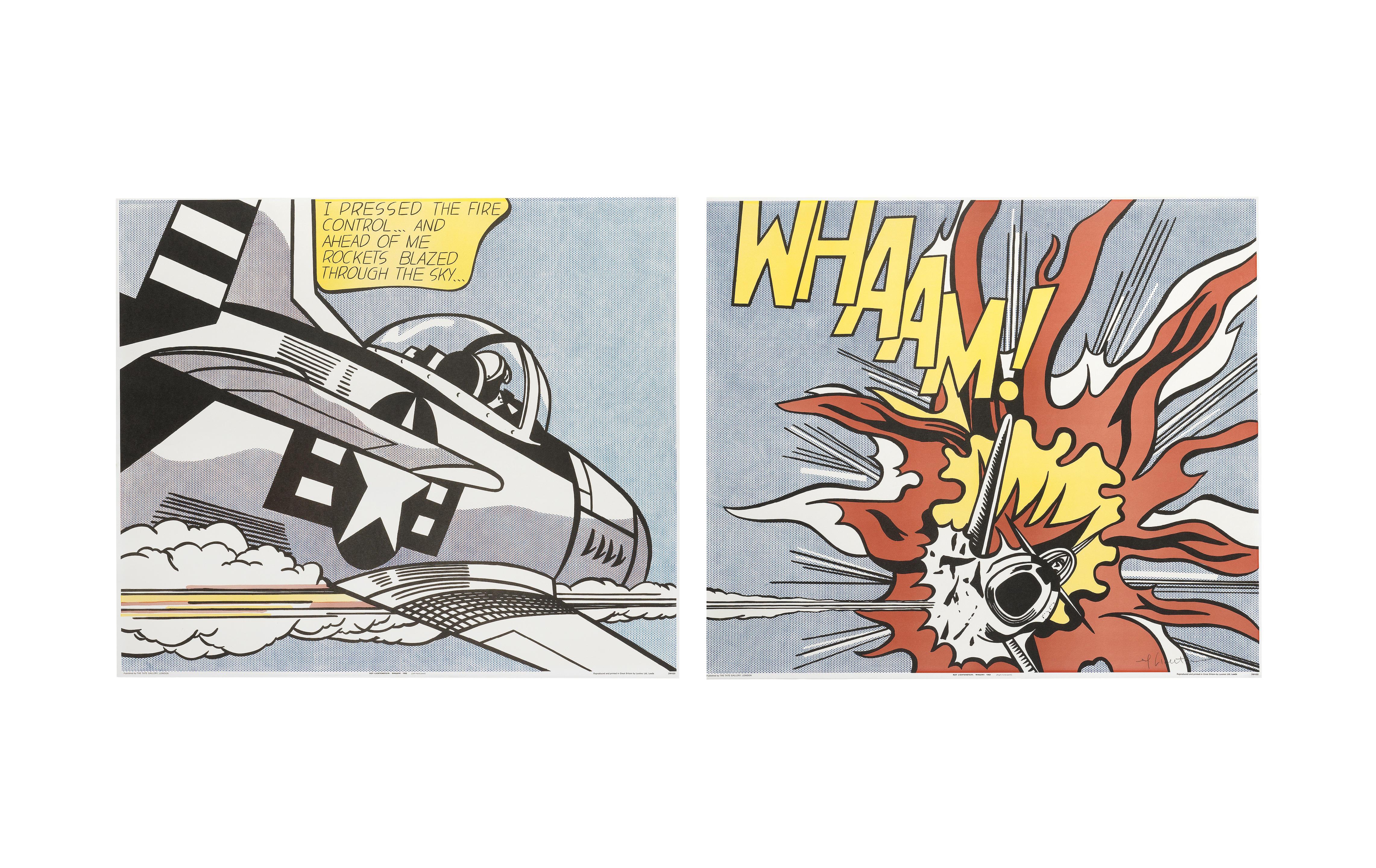 WHAAM!, 1967 by Roy Lichtenstein | Art.Salon