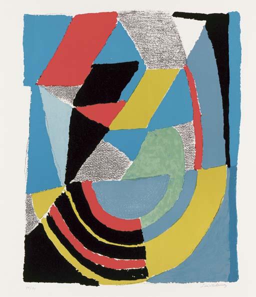 Troisieme Dimension by Sonia Delaunay | Art.Salon