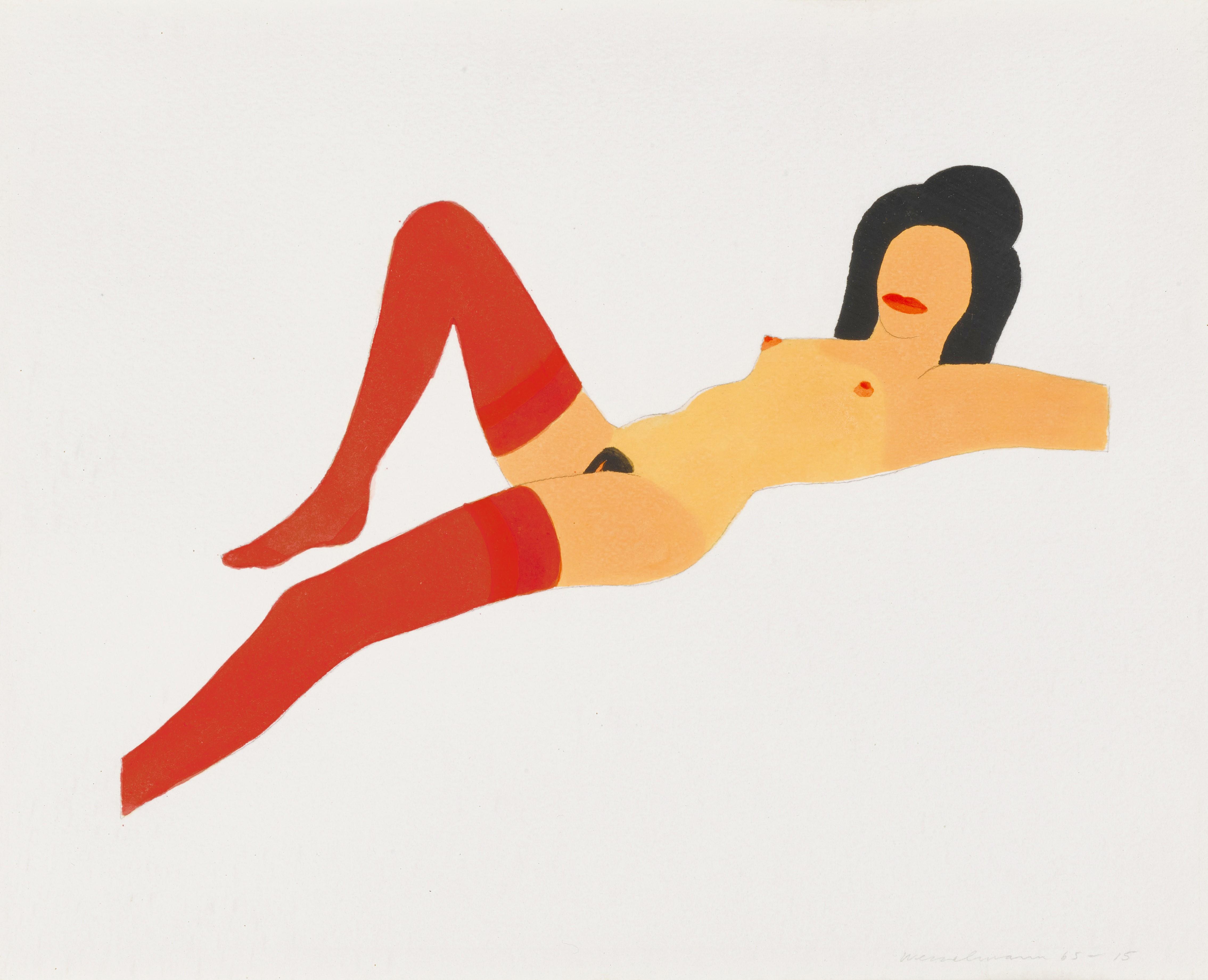 Embossed Nude #1 by Tom Wesselmann | Art.Salon