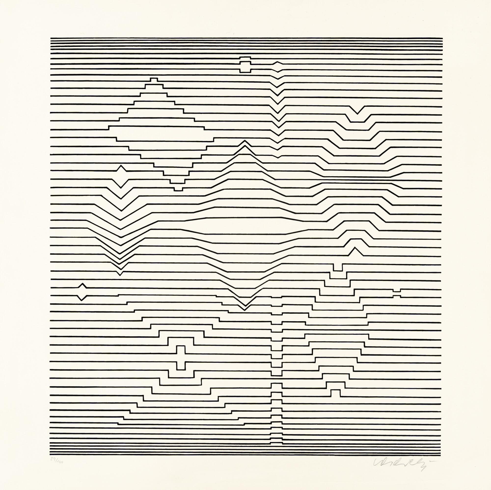 Ibadan aus: Naissance by Victor Vasarely