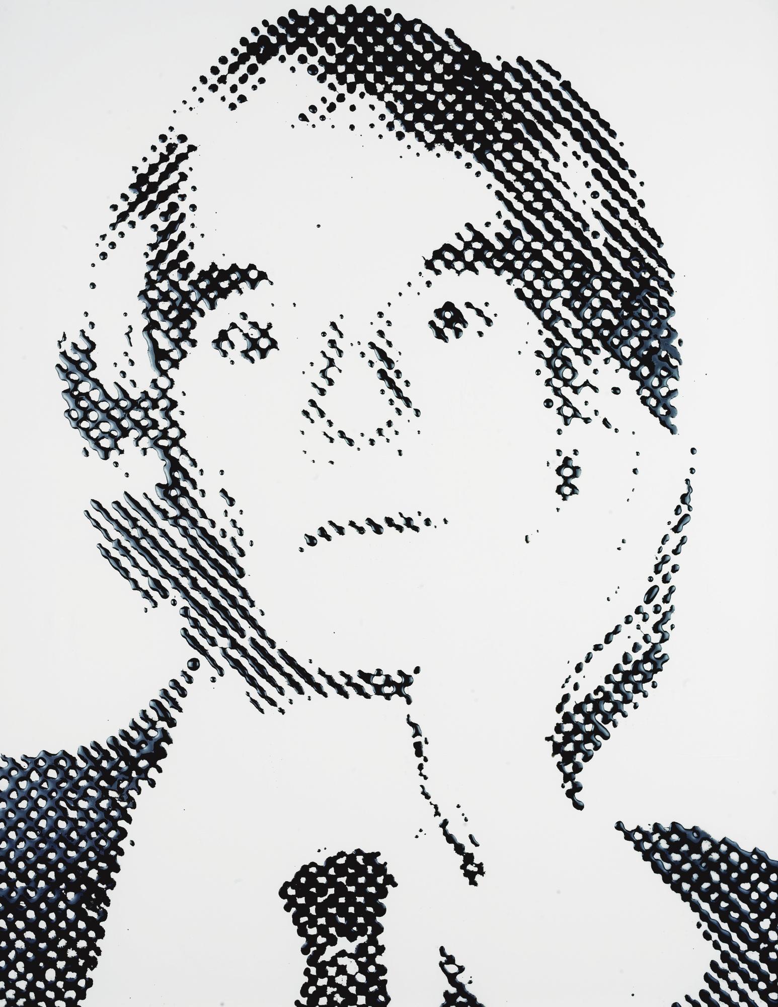 Andy Warhol (From Pictures Of Ink) by Vik Muniz | Art.Salon