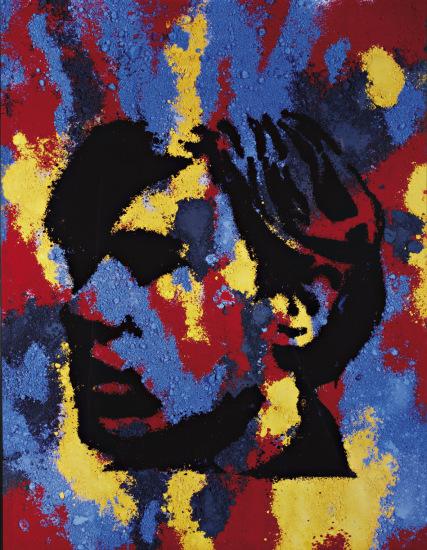 Warhol Selfportrait (Pictures of Pigment) by Vik Muniz | Art.Salon